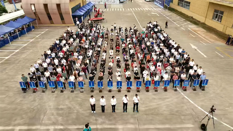 人人講安全，個個會應急 | 嵊州市2023年“安全生產(chǎn)月”活動啟動儀式在斯科隆重舉行